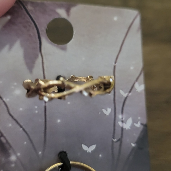 Floral Mushroom Nature 5 Pack Fasion Rins Hot Topic Size 7 NEW Fairy Magic - Picture 7 of 10